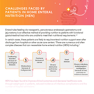 Challenges faced by patients in home enteral nutrition