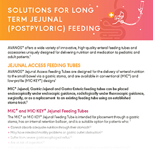Solutions for long-term jejunal (postpyloric) feeding